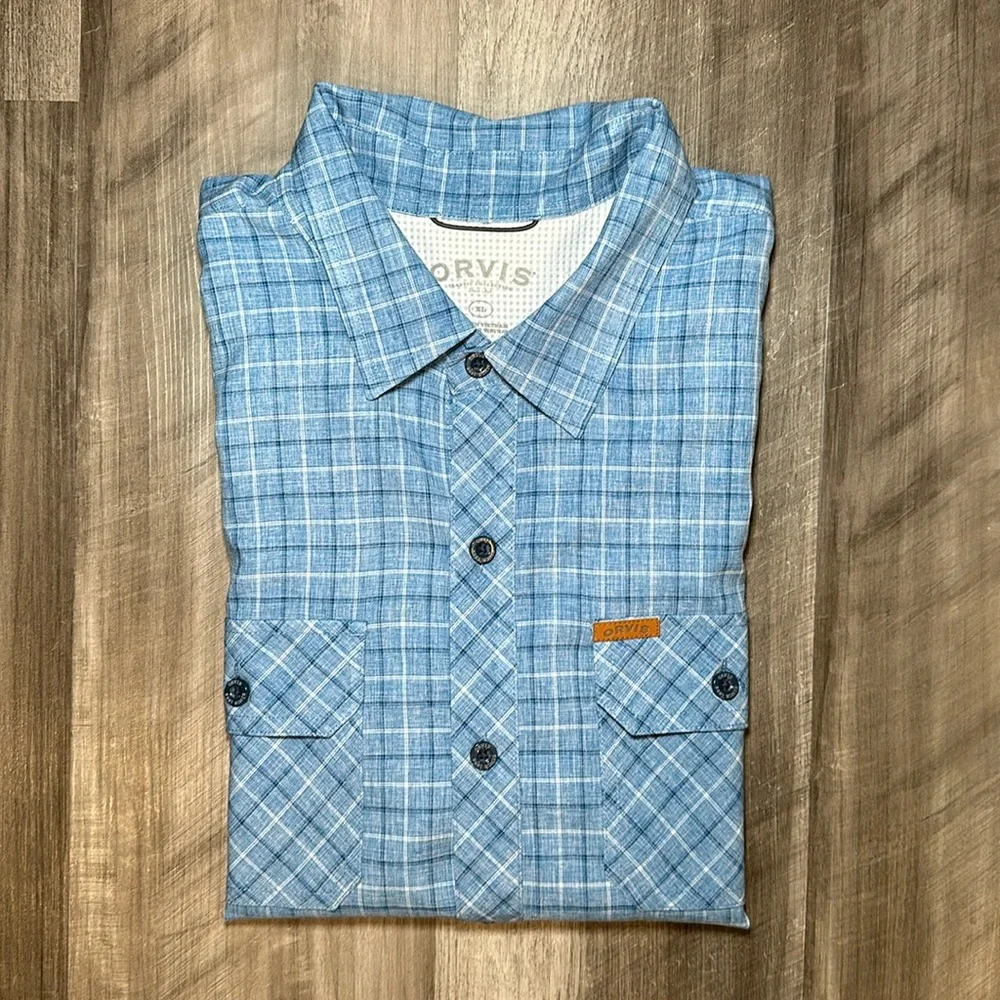 Orvis Classic Collection Performance Short Sleeve Button Down - XL